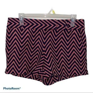 Loft by Ann Taylor women’s chevron Riviera shorts‎ size 0